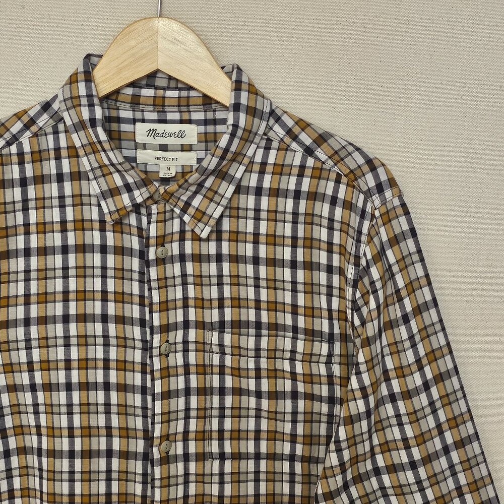 Madewell Button Down Perfect Fit M